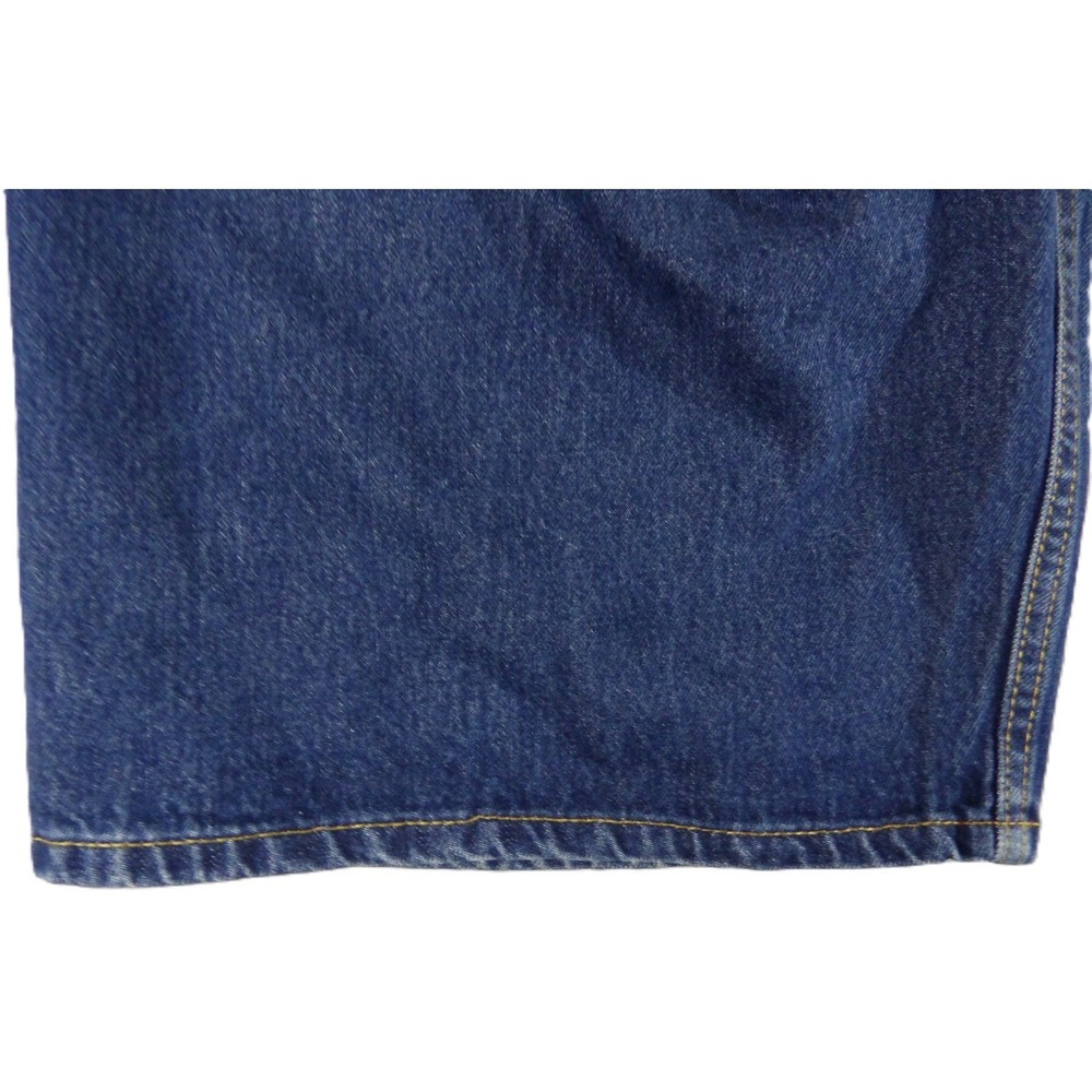 Levis 569 Denim Shorts Men 42 Blue Loose Straight Baggy Jorts Red Tab Summer - Picture 8 of 16